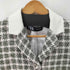 ザラ ZARA CROPPED CHECKED BLAZER レディース import:S