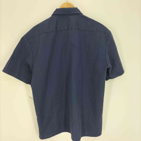 ディッキーズ Dickies フラップポケット ロゴワッペン S/S ワークシャツ メンズ import:M