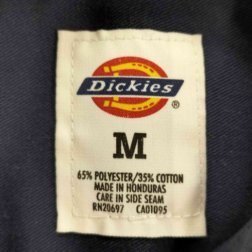 ディッキーズ Dickies フラップポケット ロゴワッペン S/S ワークシャツ メンズ import:M