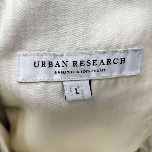 アーバンリサーチ URBAN RESEARCH 1タック ワイド チノ パンツ メンズ JPN:L