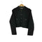ザラ ZARA 無地ニットポロネックジャケット レディース import:M