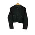 ザラ ZARA 無地ニットポロネックジャケット レディース import:M