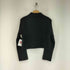 ザラ ZARA 無地ニットポロネックジャケット レディース import:M