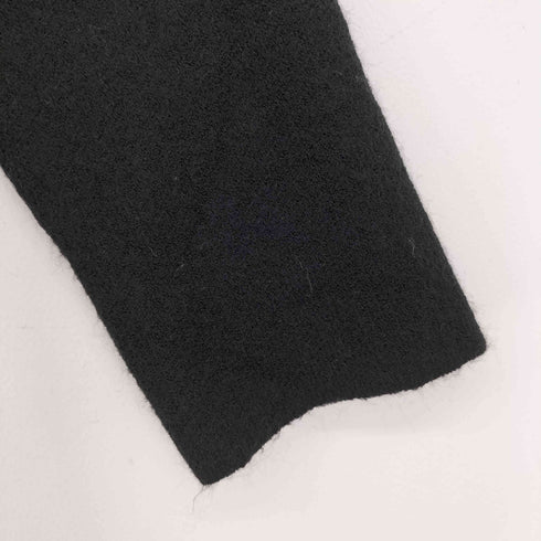 ザラ ZARA 無地ニットポロネックジャケット レディース import:M