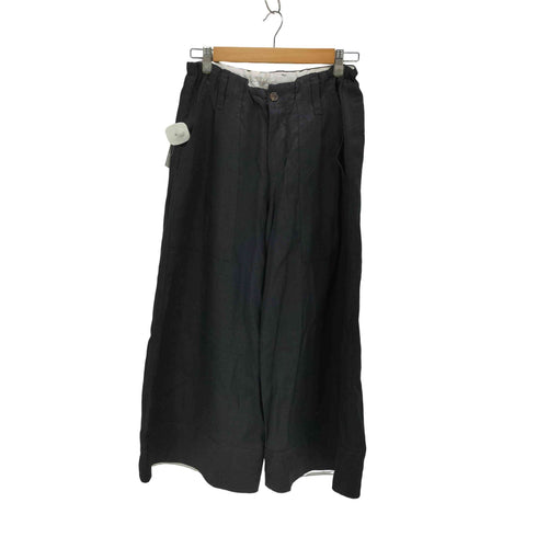 intoca. リネン100 タックワイドパンツ レディース 2