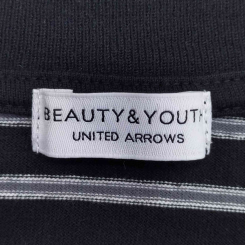 ビューティーアンドユースユナイテッドアローズ BEAUTY & YOUTH UNITED ARROWS HG FINE BD CREW SSL ハイゲージ ファインボーダー Tシャツ メンズ JPN:XL