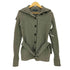 ラルフローレン RALPH LAUREN ウールカシミヤ ベルデット ケーブルニット カーディガン レディース import:M