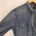 ダブルアールエルラルフローレン RRL RALPH LAUREN 1つ星タグ シルバーボタン L/S ウエスタン デニム シャツ メンズ import:L