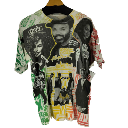 80~90s TROPICS シングルステッチ ラスタ クルーネックTシャツ メンズ JPN:L