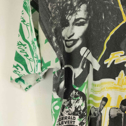 80~90s TROPICS シングルステッチ ラスタ クルーネックTシャツ メンズ JPN:L