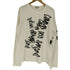 コムデギャルソン COMME des GARCONS 落書き デザイン L/S クルーネック Tシャツ メンズ import:XXL