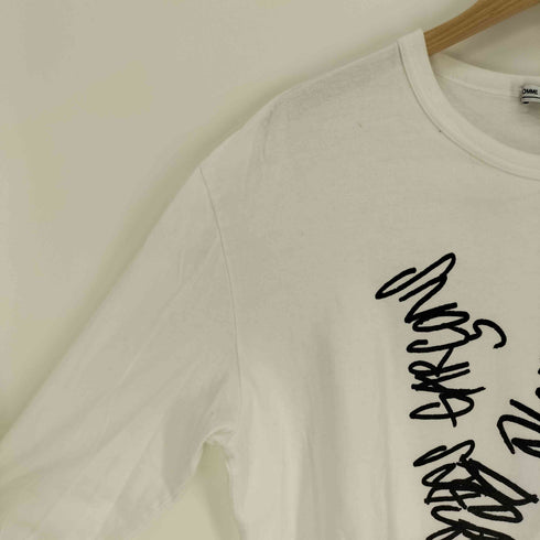コムデギャルソン COMME des GARCONS 落書き デザイン L/S クルーネック Tシャツ メンズ import:XXL