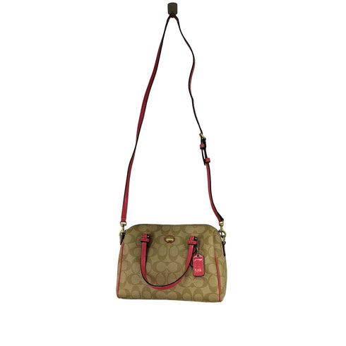 コーチ COACH シグネチャーミニボストンバッグ レディース