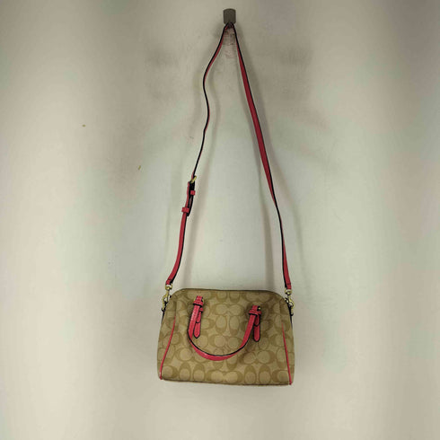 コーチ COACH シグネチャーミニボストンバッグ レディース