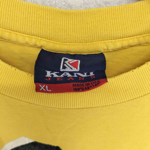 カールカナイ Karl Kani JEANS USA製 フロントグラフィックプリント 半袖Tシャツ カットソー メンズ JPN:XL