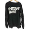 INSTANT FAME パーマネントロゴ レギュラーサイズ Tシャツ メンズ JPN:XL