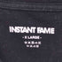 INSTANT FAME パーマネントロゴ レギュラーサイズ Tシャツ メンズ JPN:XL