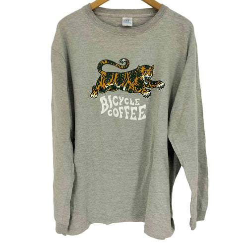BICYCLE COFFEE MONSTERA TIGER L/S TEE モンスター タイガー L/S Tシャツ メンズ JPN:XL
