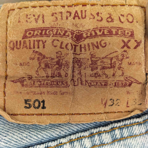 リーバイス Levis 501 ボタンフライデニムパンツ メンズ 32X30