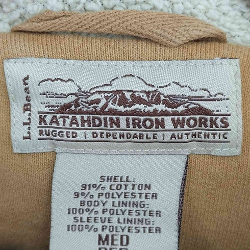 エルエルビーン L.L.Bean KATAHDIN IRON WORKS 裏ボア ジップアップーカー メンズ import:M