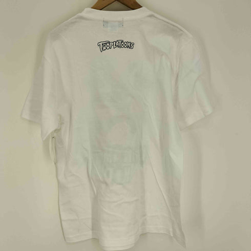TWOPLATOONS BRITISH PRIDE プロレス 人物 プリント S/S クルーネック Tシャツ メンズ JPN:L