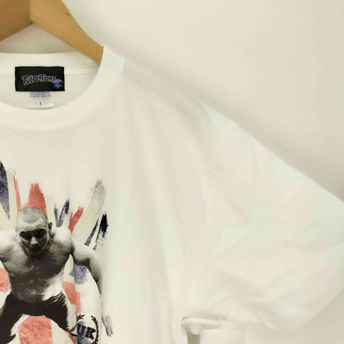 TWOPLATOONS BRITISH PRIDE プロレス 人物 プリント S/S クルーネック Tシャツ メンズ JPN:L