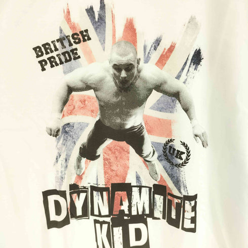 TWOPLATOONS BRITISH PRIDE プロレス 人物 プリント S/S クルーネック Tシャツ メンズ JPN:L