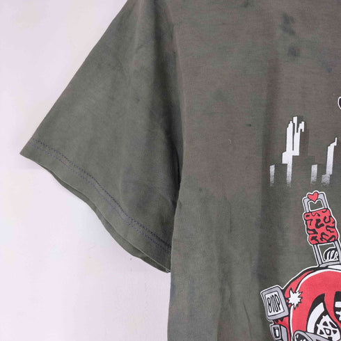 フルーツオブザルーム FRUIT OF THE LOOM キャラクタープリントクルーネックTシャツ メンズ JPN:M