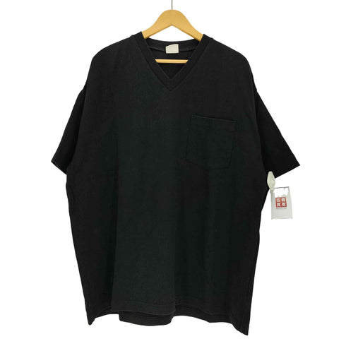 フリークスストア FREAKS STORE 21AW THIS IS HEAVY ヘビーウェイトVネックポケットTシャツ メンズ JPN:L