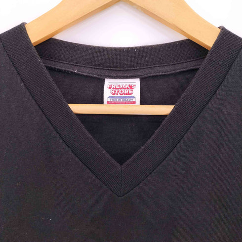 フリークスストア FREAKS STORE 21AW THIS IS HEAVY ヘビーウェイトVネックポケットTシャツ メンズ JPN:L