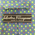 サルヴァトーレフェラガモ Salvatore Ferragamo イタリア製 総柄シルクネクタイ メンズ