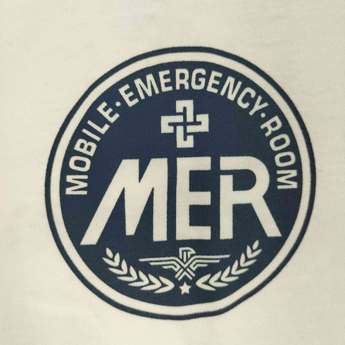UNITED ATHLE ボディ MOBILE EMERGENCY ROOM 両面プリント ドラマ スタッフ S/S クルーネック Tシャツ メンズ import:XL