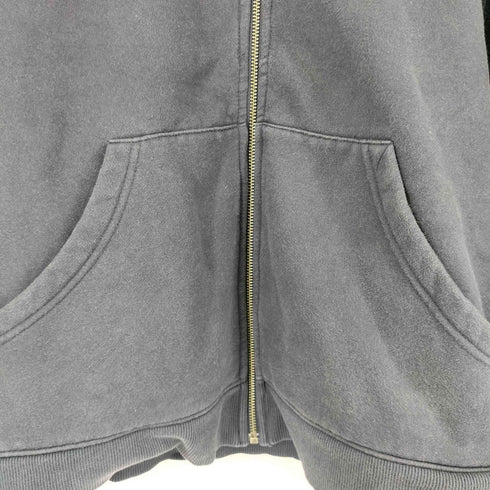 エディーバウアー Eddie Bauer ケーブルニット ドッキングジップアップパーカー メンズ M