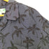 トゥーパームス TWO PALMS ハワイ製 レーヨン ヤシの木柄 オープンカラー アロハシャツ メンズ JPN:L
