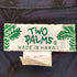 トゥーパームス TWO PALMS ハワイ製 レーヨン ヤシの木柄 オープンカラー アロハシャツ メンズ JPN:L
