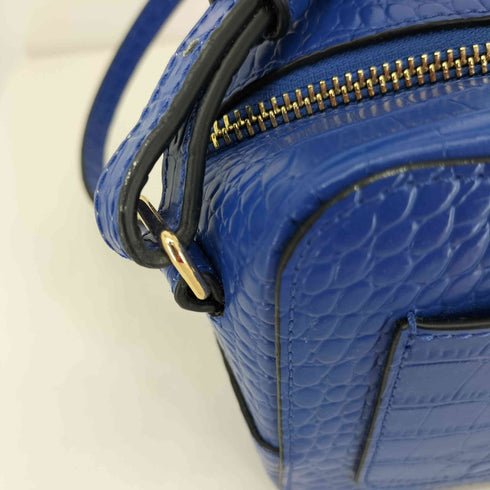 フレンチコネクション FRENCH CONNECTION RECYCLE LEATHER 型押しクロコ レザー ショルダーバッグ レディース