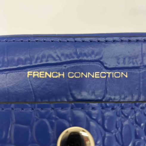 フレンチコネクション FRENCH CONNECTION RECYCLE LEATHER 型押しクロコ レザー ショルダーバッグ レディース