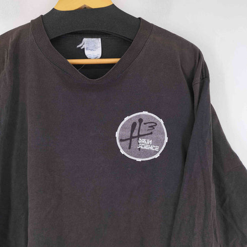 デルタプロウェイト DELTA PRO WEIGHT DRUM SCIENCE プリントクルーネック L/S Tシャツ メンズ JPN:L