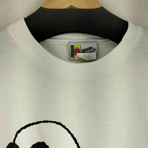 90s USA製 ADMIT ONE キャラクタープリントクルーネックTシャツ メンズ JPN:L