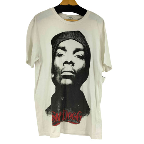 ベルシュカ BERSHKA アーティストプリントクルーネックTシャツ メンズ L