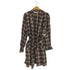 テンプテーション Temptation チェック柄 ガウンコート 羽織 メンズ FREE
