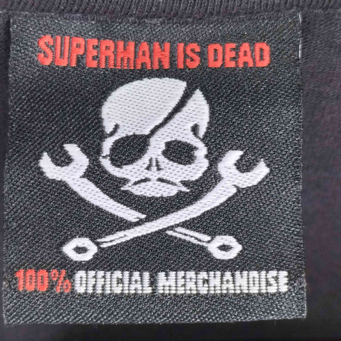 SUPERMAN IS DEAD プリントクルーネックTシャツ メンズ JPN:S
