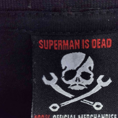 SUPERMAN IS DEAD プリントクルーネックTシャツ メンズ JPN:S
