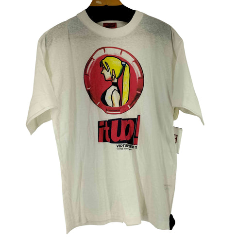 1994年 キャラクタープリントクルーネックTシャツ メンズ FREE