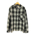 ザラ ZARA オンブレチェックシャツ メンズ JPN:XL