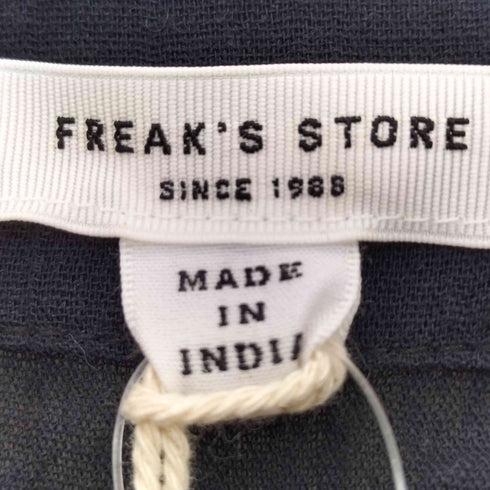 フリークスストア FREAKS STORE INDシングルガーゼウエストギャザーOP レディース FREE