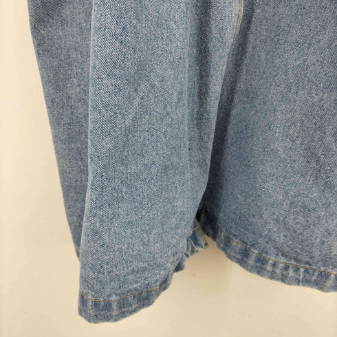 ドレスバーン DRESSBARN 襟コーデュロイ デニムステンカラーコート メンズ 2X