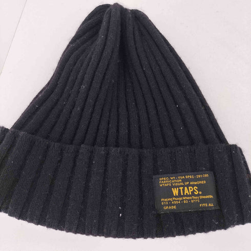 ダブルタップス WTAPS 15AW BEANIE ロゴビーニー メンズ