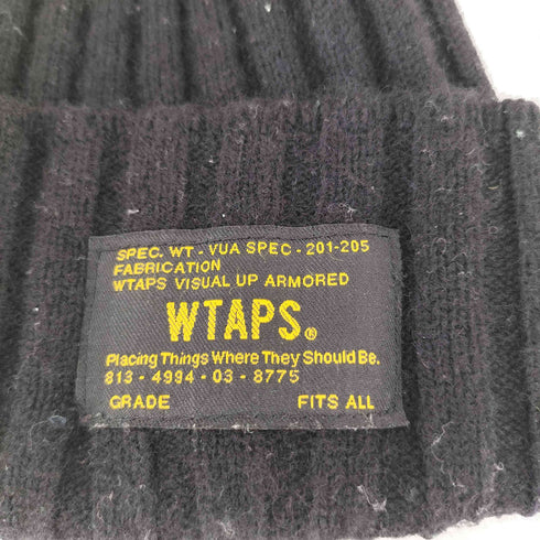 ダブルタップス WTAPS 15AW BEANIE ロゴビーニー メンズ