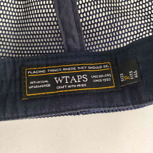 ダブルタップス WTAPS MILITIA 02 メッシュ切替キャップ メンズ